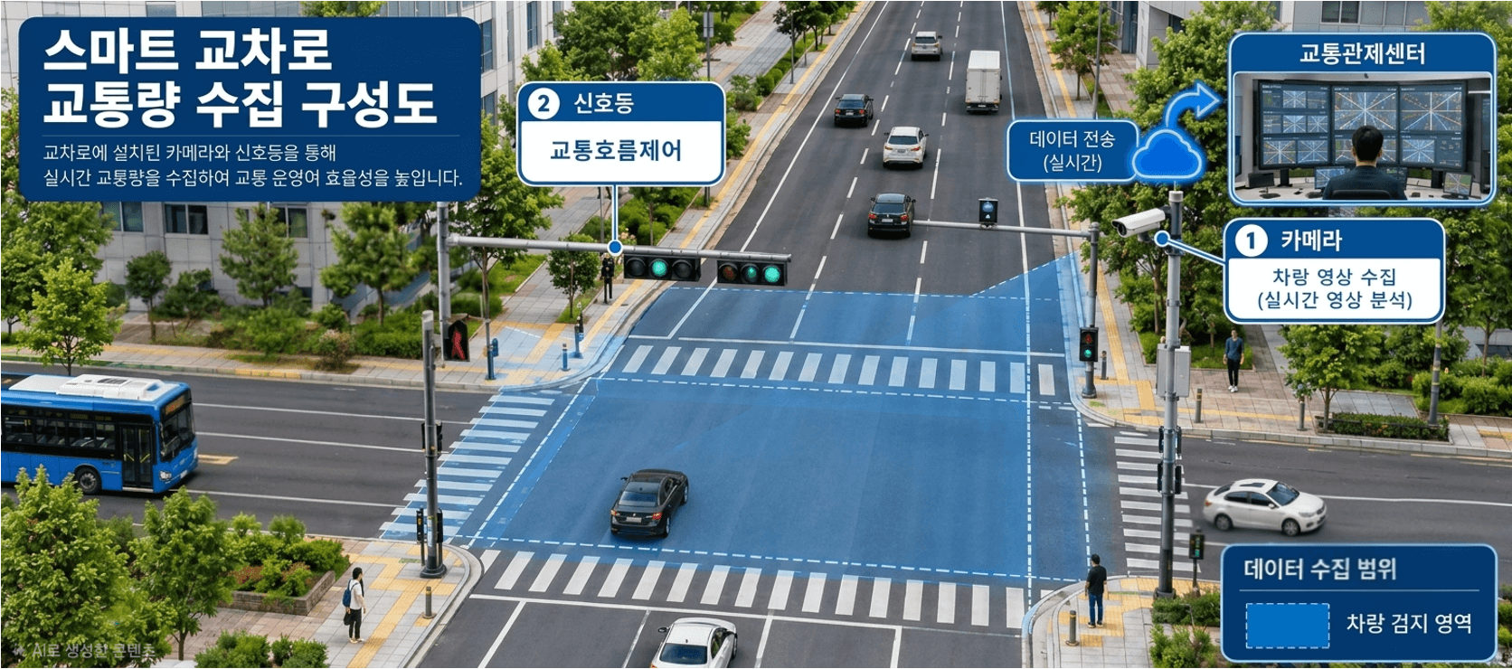 스마트교차로시스템 구성도